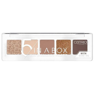 Catrice 5 In A Box Mini Eyeshadow Palette 020-Soft Rose Look